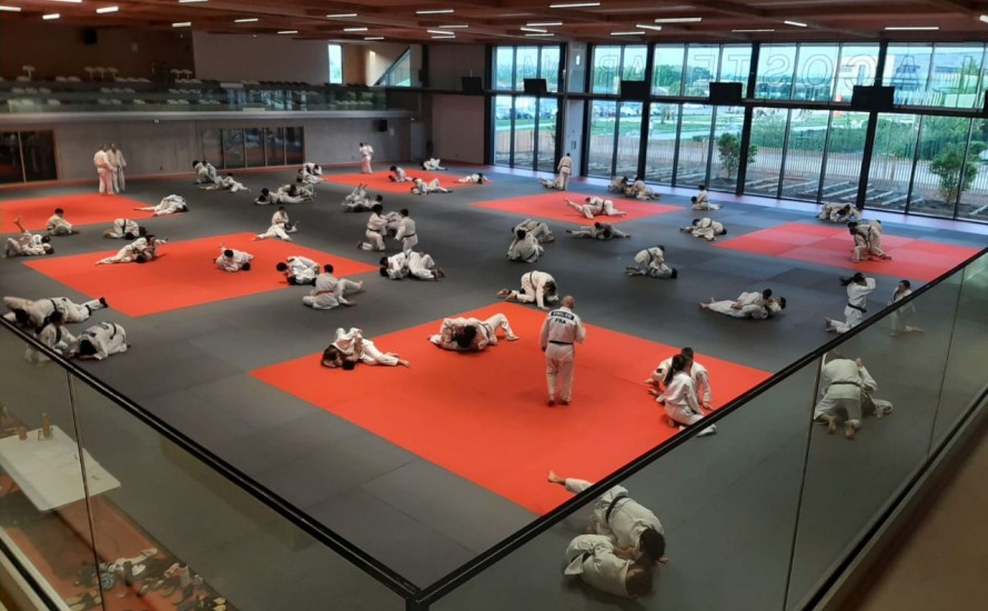 Découverte de notre dojo départemental ce week-end !